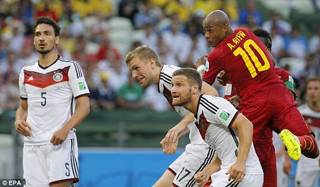 Ayew - Immediate Response. Germany 1-1 Ghana.