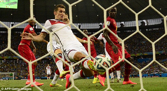 Klose - The Record Breaker. Germany 2-2 Ghana.