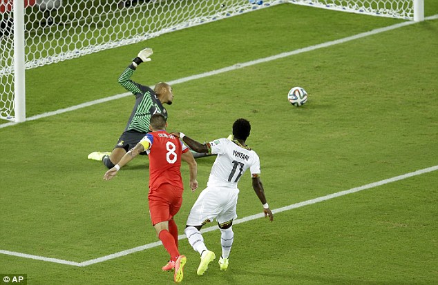 Dempsey - Got going in no time. Ghana 0-1 USA.