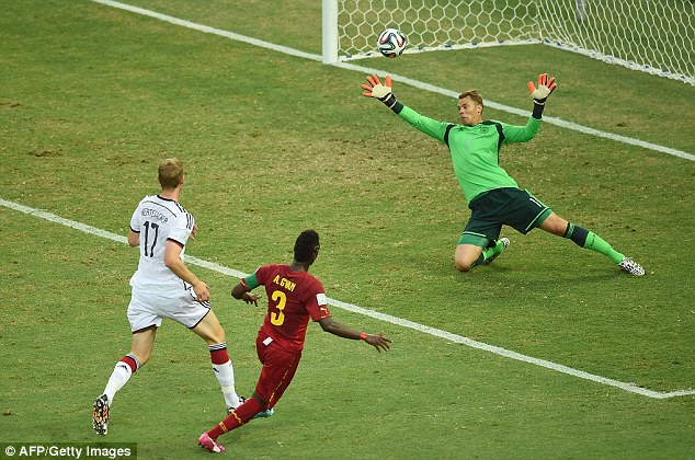 Gyan - Shocking Ze Germans. Germany 1-2 Ghana.