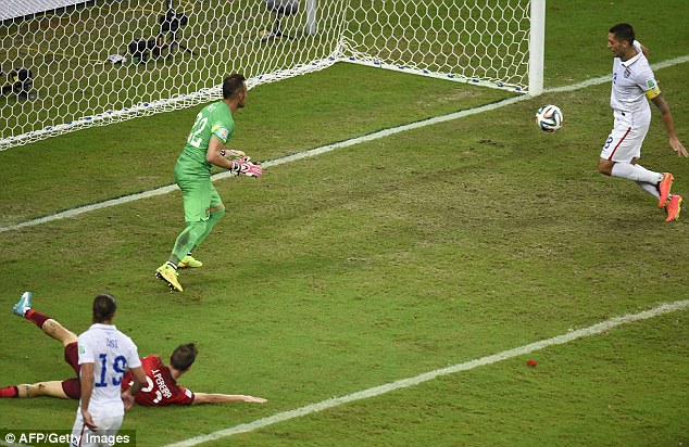 Dempsey - Its Always Him! USA 2-1 Portugal.